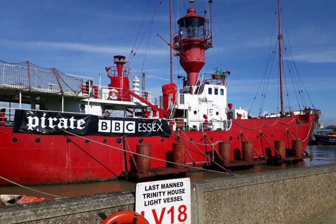 Image of LV18 in Harwich Harbour