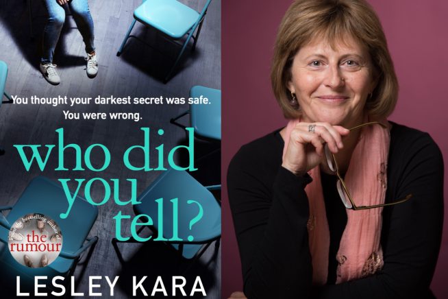 Lesley Kara and Who Did you Tell cover