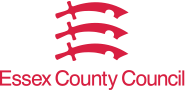 Essex County Council logo red (Climate Fund)