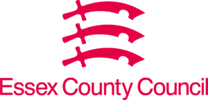 Essex County Council logo red Arts and Cultural fund