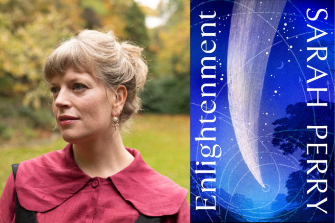 Sarah Perry and book cover for Enlightenment
