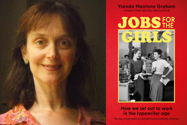 Photo of Ysenda Maxtone Graham. Jobs for the Girls book cover